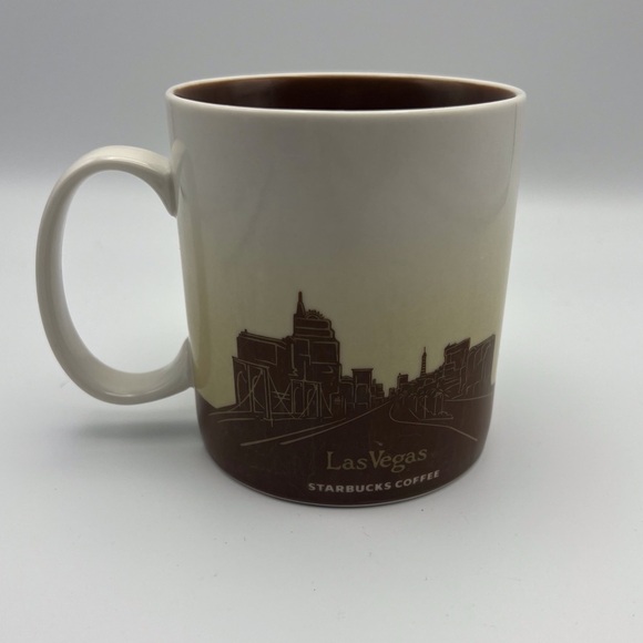 Starbucks Las Vegas Nevada Casino Mug Coffee Collector Series  2011 16 oz Brown - Picture 5 of 7